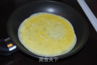 金玉满堂---薄蛋卷彩丁的做法步骤：2
