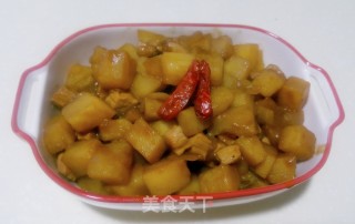肉丁土豆酱的做法