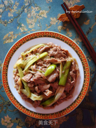 葱爆羊肉的做法