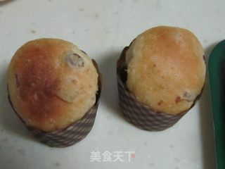 杏仁粉蜂蜜果干吐司的做法步骤：2