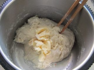 奶香白吐司的做法步骤：2