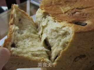 酒香果干吐司的做法步骤：2