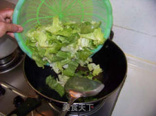 清炒生菜的做法步骤：2