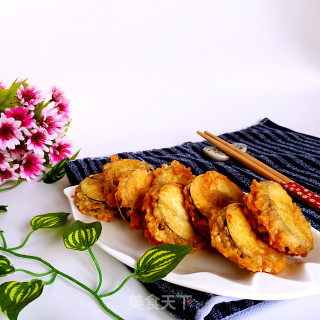 酥炸茄盒的做法