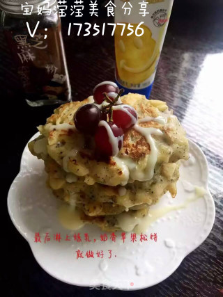 宝妈滢滢分享儿童辅食花样做法之奶香苹果松饼