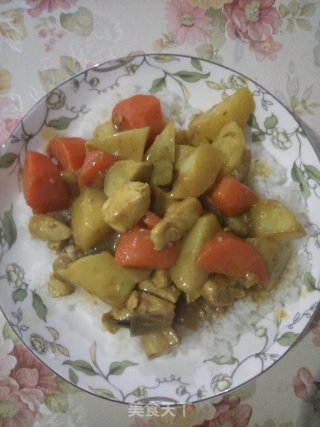 咖喱鸡肉饭的做法