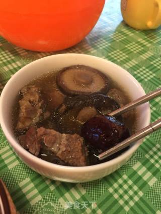 排骨香菇大枣汤的做法