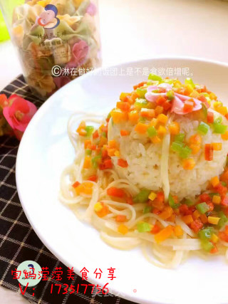 宝妈滢滢分享儿童辅食花样做法之什锦蒸饭团