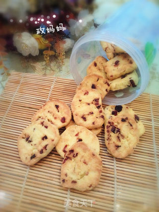 蔓越莓饼干的做法
