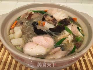 什锦鱼片砂锅的做法