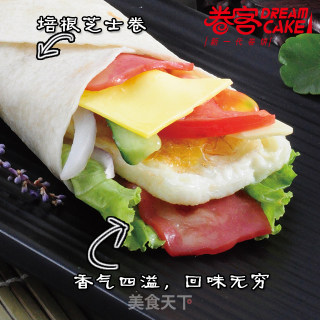 简单的自制卷饼培根卷饼的做法