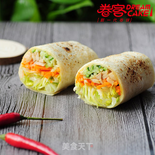 卷客卷饼教你自制三鲜卷饼的做法