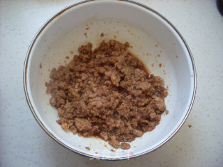 猪肉豇豆包子的做法步骤：4