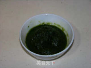 菠菜芝麻软饼的做法步骤：2