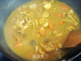 大吉大利--咖喱栗子鸡的做法步骤：6
