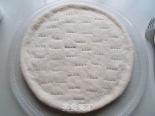 菜鸟也能做到零失败——金枪鱼火腿pizz的做法步骤：4