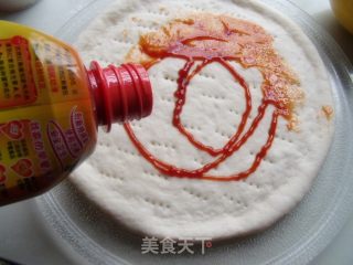 菜鸟也能做到零失败——金枪鱼火腿pizz的做法步骤：4