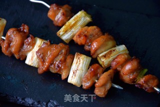 大葱鸡肉串的做法