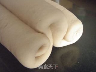 六六大顺--荠菜笋丁&全麦卷的做法步骤：5