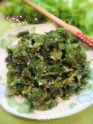 蒸芹菜叶的做法