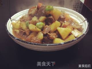 红焖大盘肘子????的做法