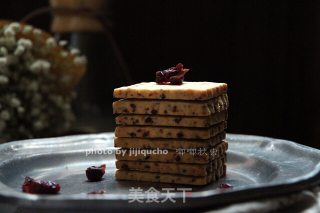 教你如何做出酥脆的芝士蔓越莓饼干的做法