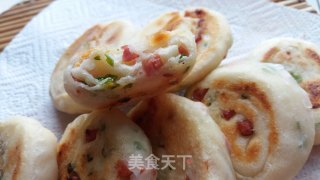 【临汾】肘花香葱早餐饼的做法