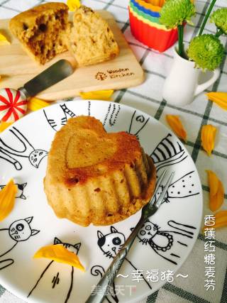 香蕉红糖麦芬的做法