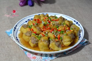 豆泡酿肉的做法