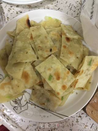 葱香烙饼的做法