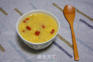 苹果小米粥的做法