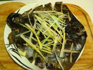 招财进宝----豉汁老板鱼的做法步骤：6