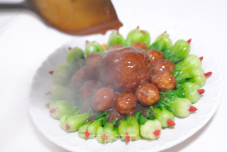 团团圆圆——合家团圆蛋的做法步骤：4