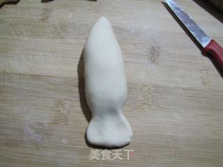 年年有余----奶香紫薯包的做法步骤：3