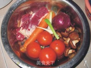 喜气洋洋——番茄羊肉盅的做法步骤：4