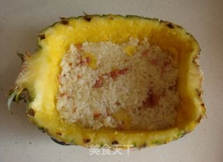 香甜软糯菠萝饭的做法步骤：2