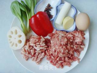 团团圆圆----四喜丸子的做法步骤：2
