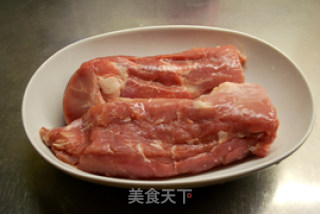 一帆风顺---黑椒里脊肉的做法步骤：2