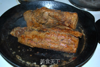 一帆风顺---黑椒里脊肉的做法步骤：2