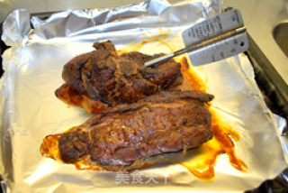 一帆风顺---黑椒里脊肉的做法步骤：2