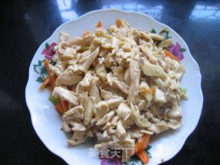 鸡肉炒粉的做法步骤：2