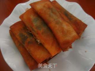 杂烩春卷的做法步骤：2