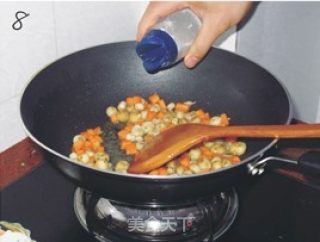 金玉满堂——胡萝卜珍珠马蹄果的做法步骤：4