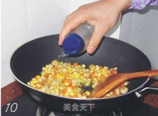 金玉满堂——胡萝卜珍珠马蹄果的做法步骤：4