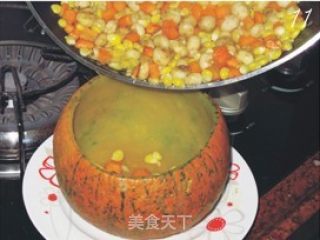金玉满堂——胡萝卜珍珠马蹄果的做法步骤：4