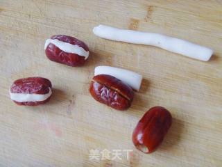 笑口常开--糯米枣的做法步骤：3
