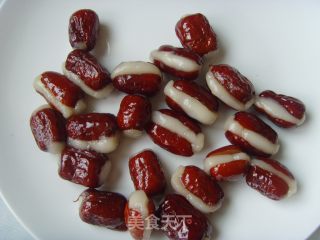 笑口常开--糯米枣的做法步骤：3
