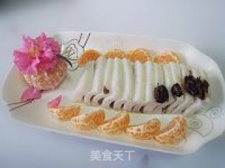 步步高升——发糕腊肉合蒸的做法步骤：4