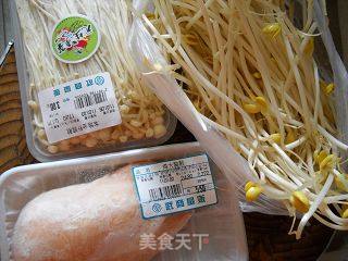 六六大顺--年菜之冷盘--脆如意&红油鸡丝的做法步骤：4