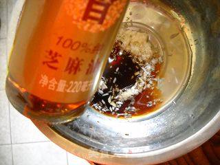 六六大顺--年菜之冷盘--脆如意&红油鸡丝的做法步骤：4